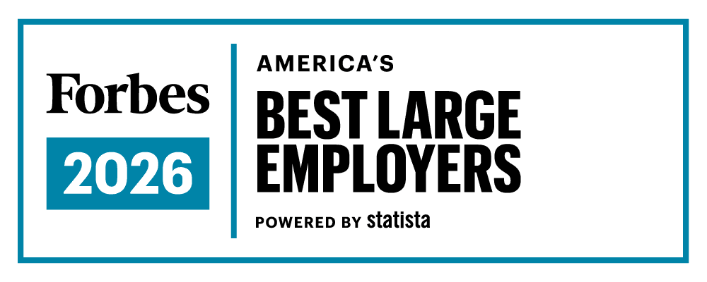 Forbes Best Large Employers Logo